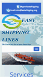Mobile Screenshot of fastshipping.org